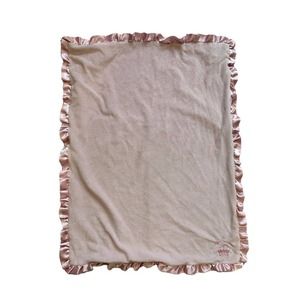 Crown Crafts Disney Little Princess Crown Tiara Pink Ruffles Baby Blanket Lovey